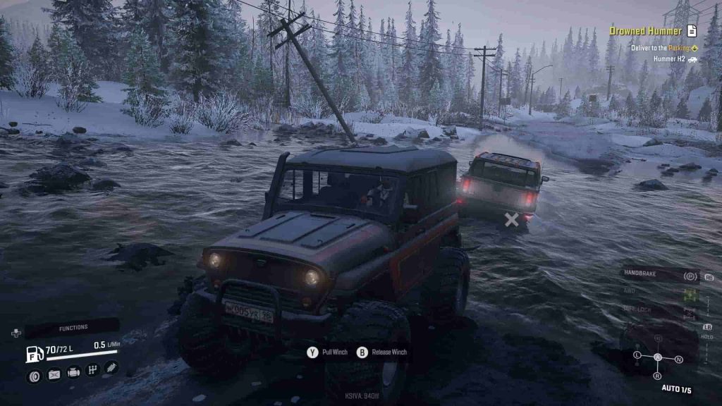 بازی Snow Runner مخصوص PS4 / PS5
